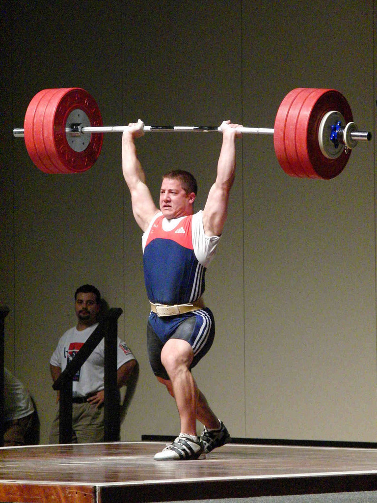 Matt Bruce 186 kg clean & jerk (2009)