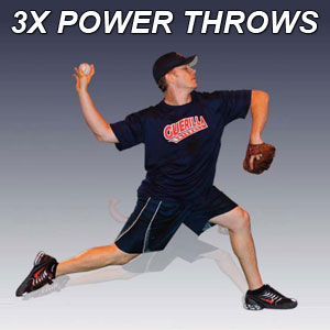 Long Toss, 3X Power Throws