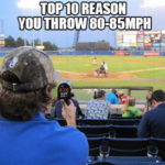 Top 10 Reasons You Throw 80-85MPH