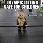 Olympic Lifting Safe & Greater Performance Benefit for Children