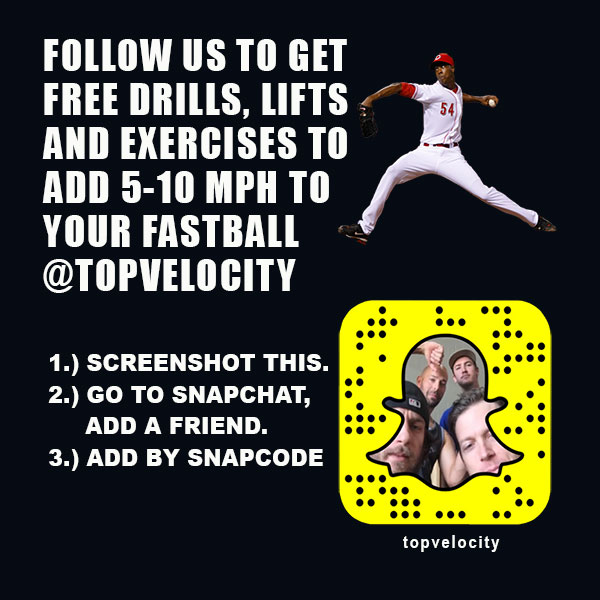 Add 5-10mph on Your Fastball with SnapChat