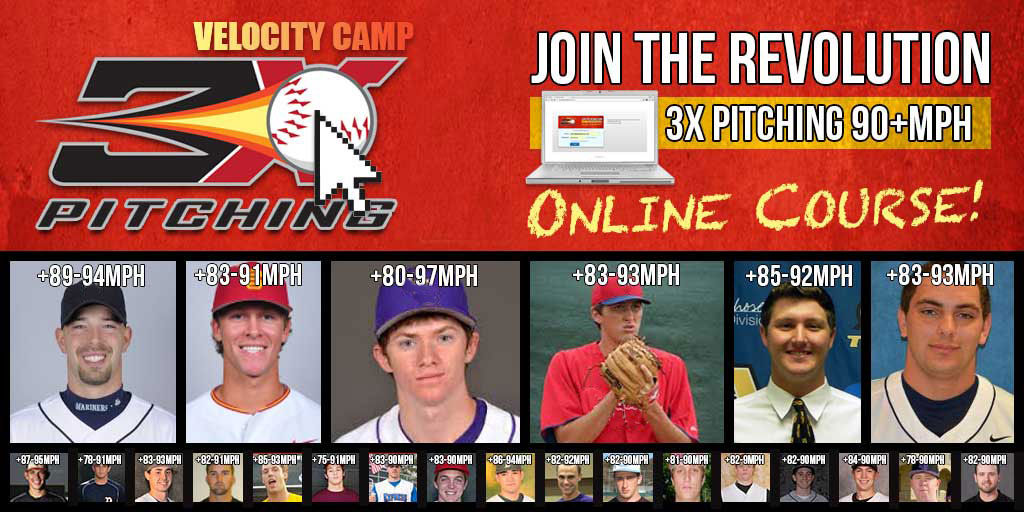 3X Pitching Velocity Camp Online Course