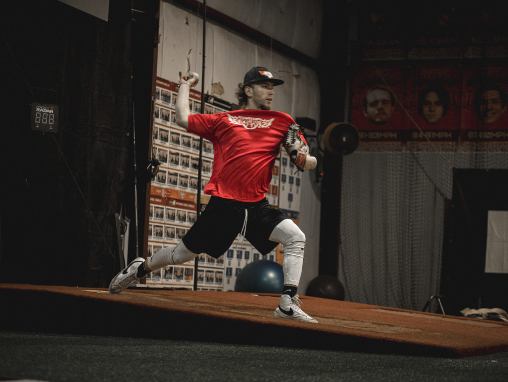 increase pitching velocity