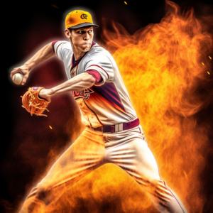 fire cool baseball pictures