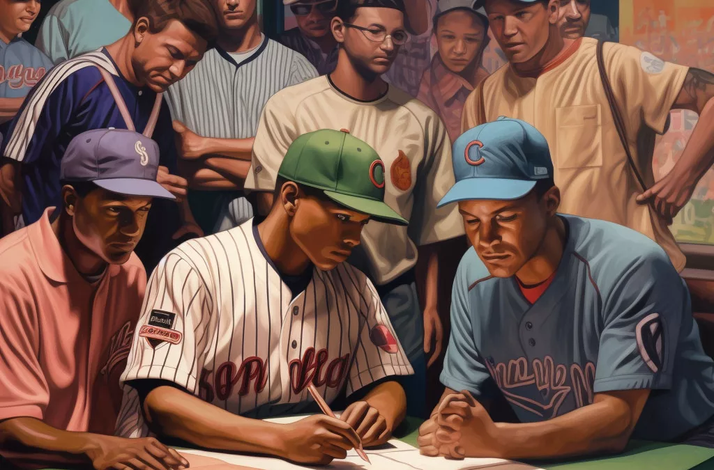 How do you get noticed by the MLB?