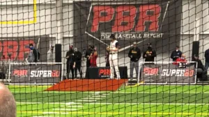 get noticed at a baseball showcase