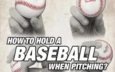 How to hold a baseball when pitching?