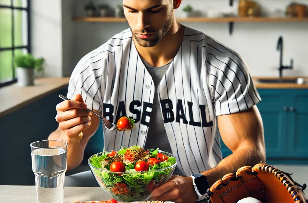 Aumentar masa muscular con un presupuesto limitado para jugadores de béisbol